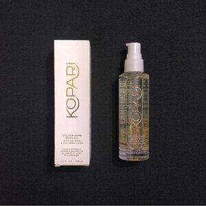 KOPARI Golden Aura Body Oil w/ 24K Gold & Hyaluronic Acid — Full Size 3.3 oz
